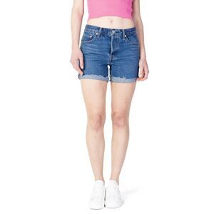 Levi`s 501 Original Denim Shorts Women Blue